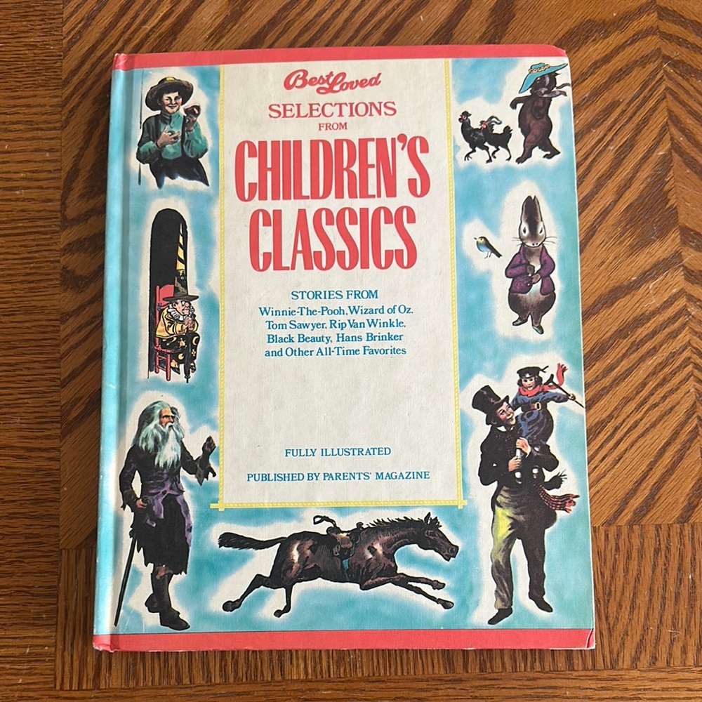 *Vintage* Best Loved Selections from Children's Classics Hardcover Story Book
